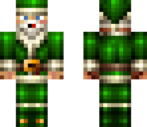 green santa