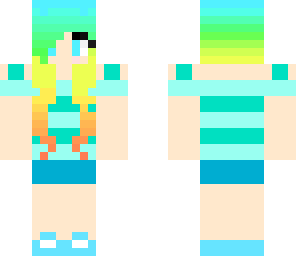 rainbow girl