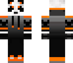orange panda with no red 