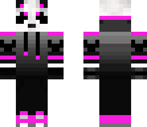 purple panda with no red