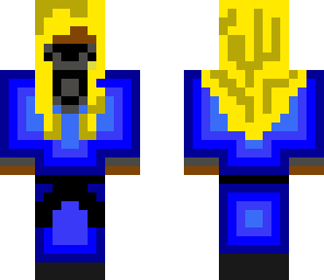 blue blonde assassin