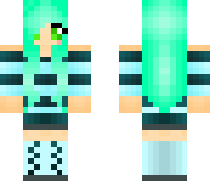 blue girl