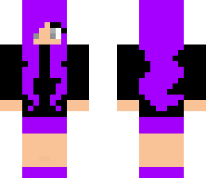 chica violeta
