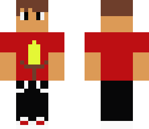 boy with butter sword design