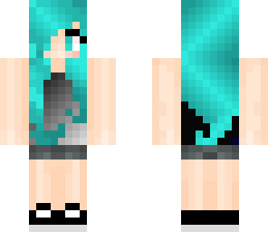 blue girl