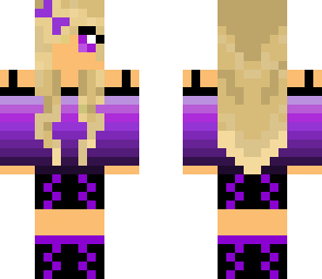 purple girl