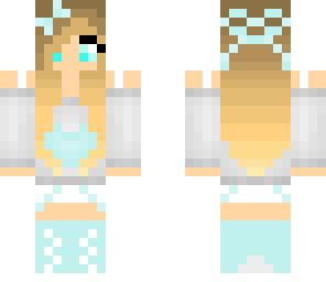 blue girl