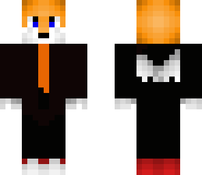 tails in a suit