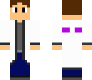 Makos male lab coat | Minecraft Skin