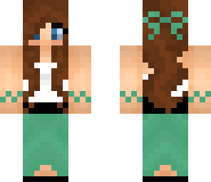 green dress girl