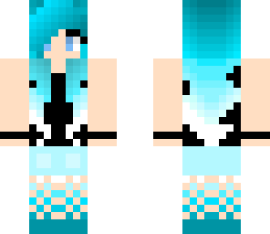 blue girl