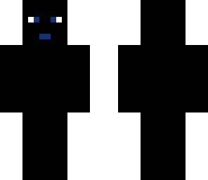 black guy with blue eyes and mouth