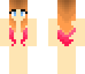 basic pink and brown hair