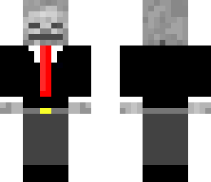skeleton in a suit edited