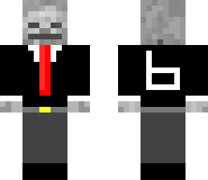 skeleton in a suit edited