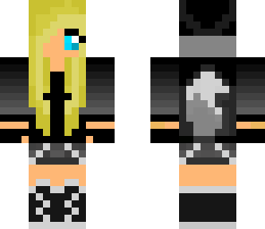 wolf girl blonde