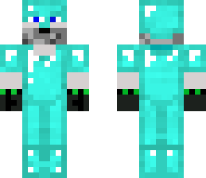 panda with diamond