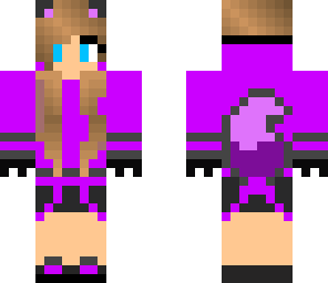 very purple wolf
