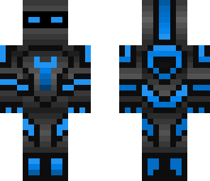 robot azul