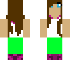 pretty brown haired girl