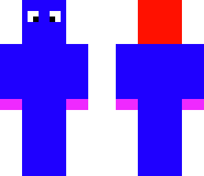 blauw man