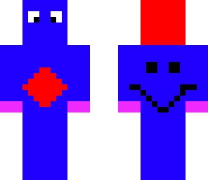 blauw man