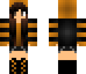 yellow emo girl