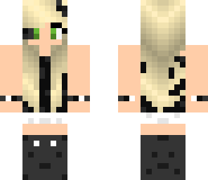 black and white girl added