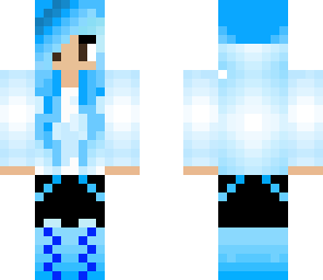 blue girl