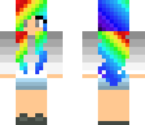rainbow girl