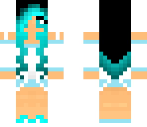 cute blue girl