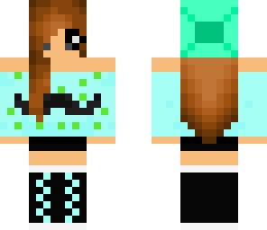 another mustache girl