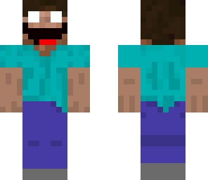 herobrine as a noob