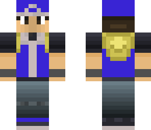 purple pokemon trainer