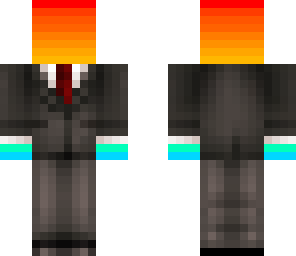 rainbow suit man