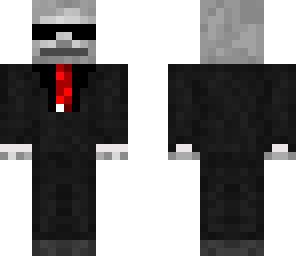 secret agent skeleton