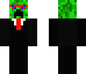 creeper in a suit