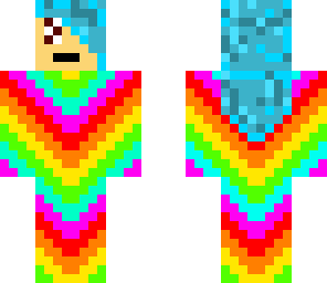 rainbow girl
