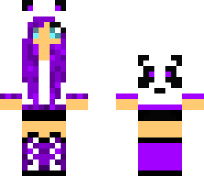 purple panda edited not mine