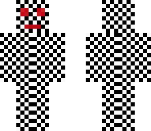 checkered