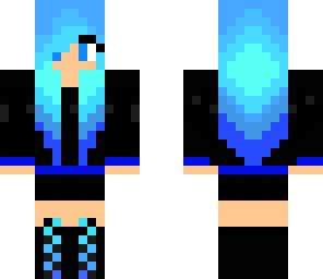 blue girl