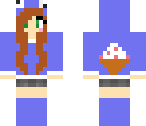 autum skin cupcake girl