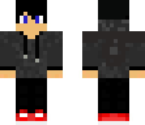 cool boy with black jacket