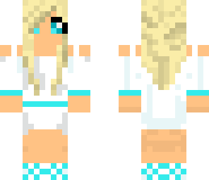white dress girl