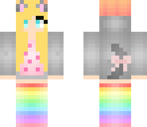 blonde nyan cat skin based