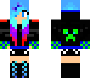 cool creeper girl finished 2