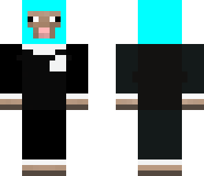 sheep with tux