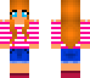 girl with orange hair