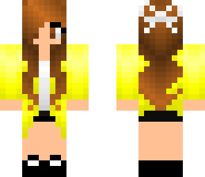 emiliebrix skin - girl with yellow cardigan