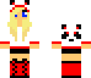 panda rouge red